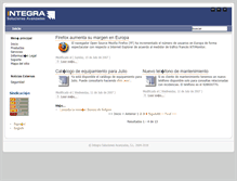 Tablet Screenshot of integraas.com